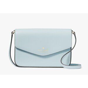 New Kate Spade Sadie Envelope Crossbody Crisp Sky